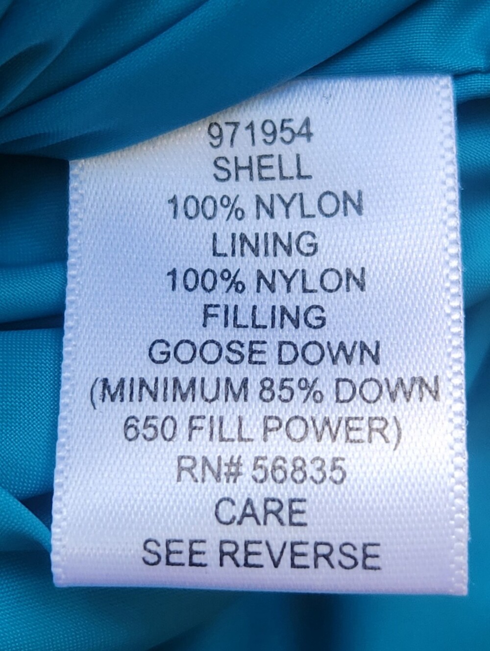 CABELAS Women’s Vest Large Blue Goose Down Quilted Lined Outdoors Winter - Picture 3 of 13